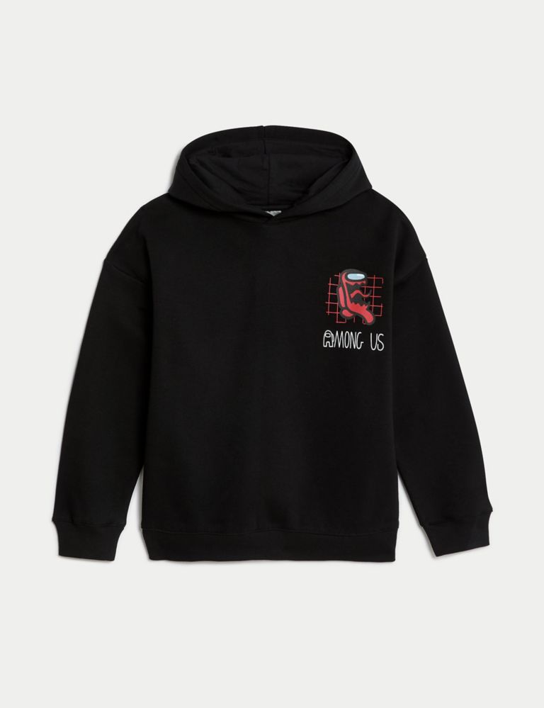 Cotton Rich Among Us™ Hoodie (6-16 Yrs) 1 of 3