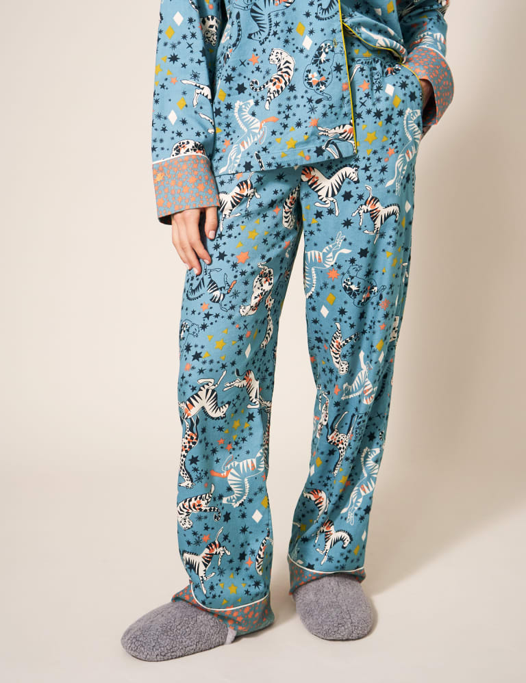 Animal print store pyjama bottoms
