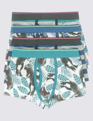Cotton Rich Assorted Trunks (3-16 Years) Image 1 of 1
