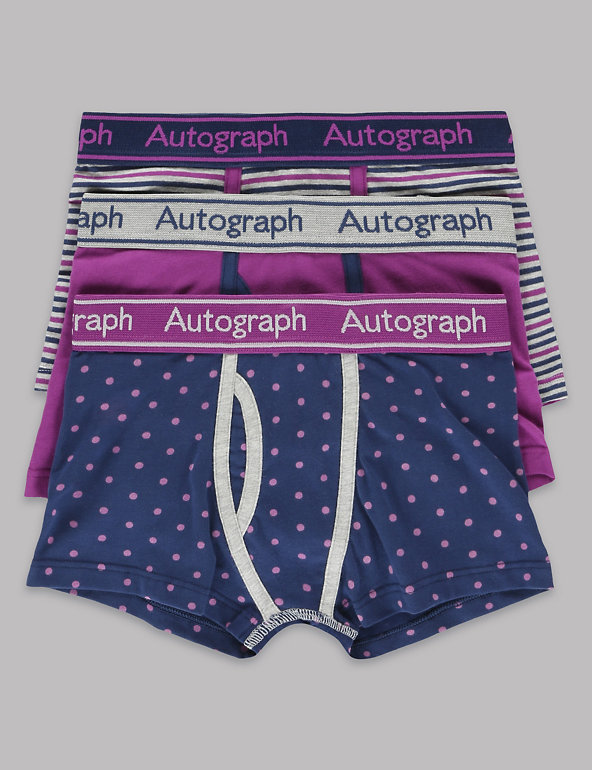 Cotton Rich Assorted Trunks (6-16 Years) Image 1 of 1