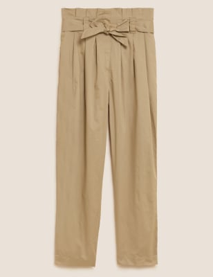 H and hotsell m paperbag trousers