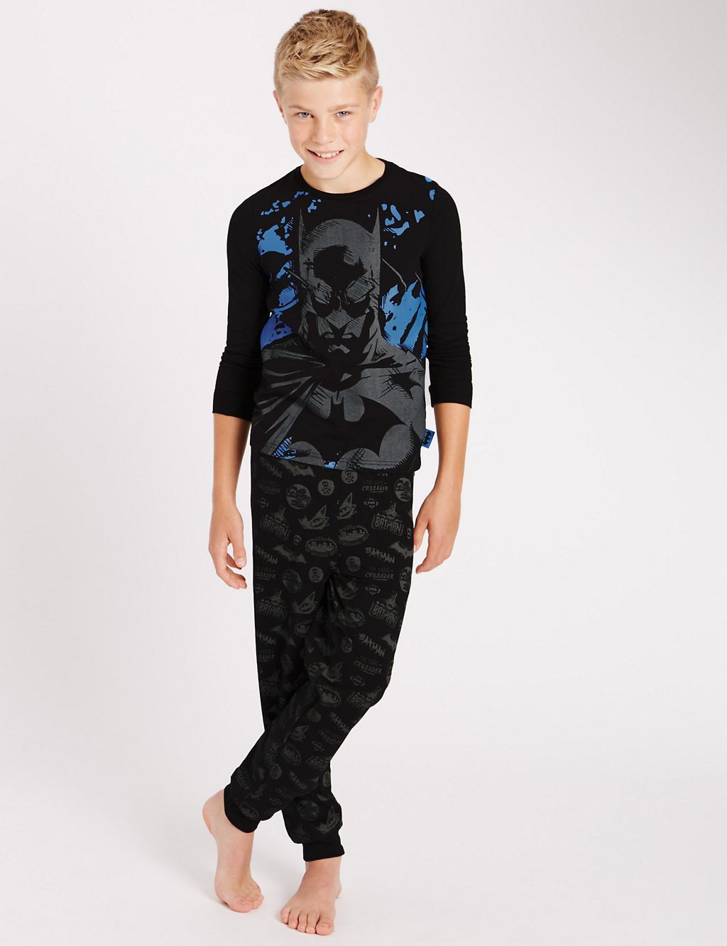 Cotton Rich Batman™ Pyjamas (6-16 Years) 3 of 6