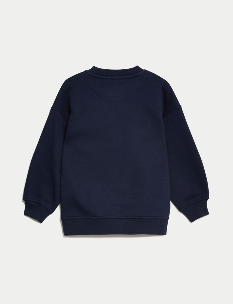 Cotton Rich Batman™ Sequin Sweatshirt (2-8 Yrs) 3 of 3