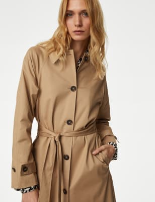 Long thin outlet trench coat