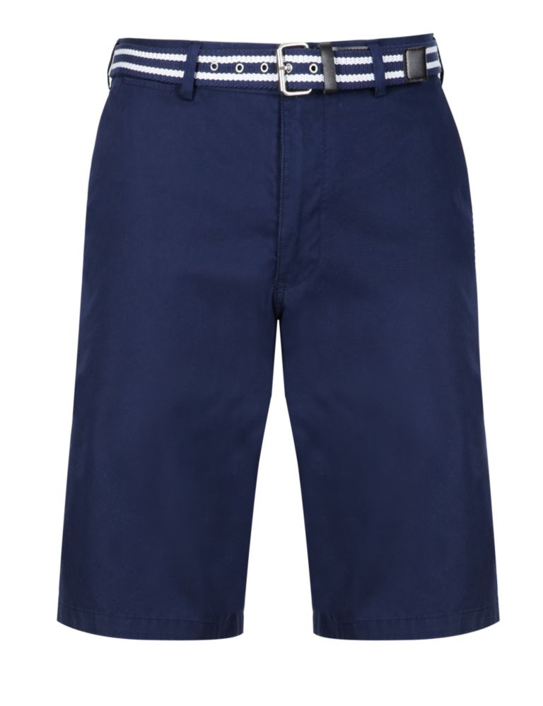 Cotton Rich Belted Shorts 3 of 4