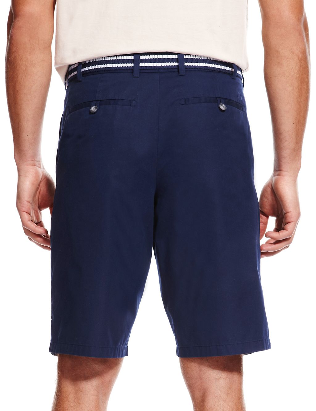 Cotton Rich Belted Shorts 4 of 4