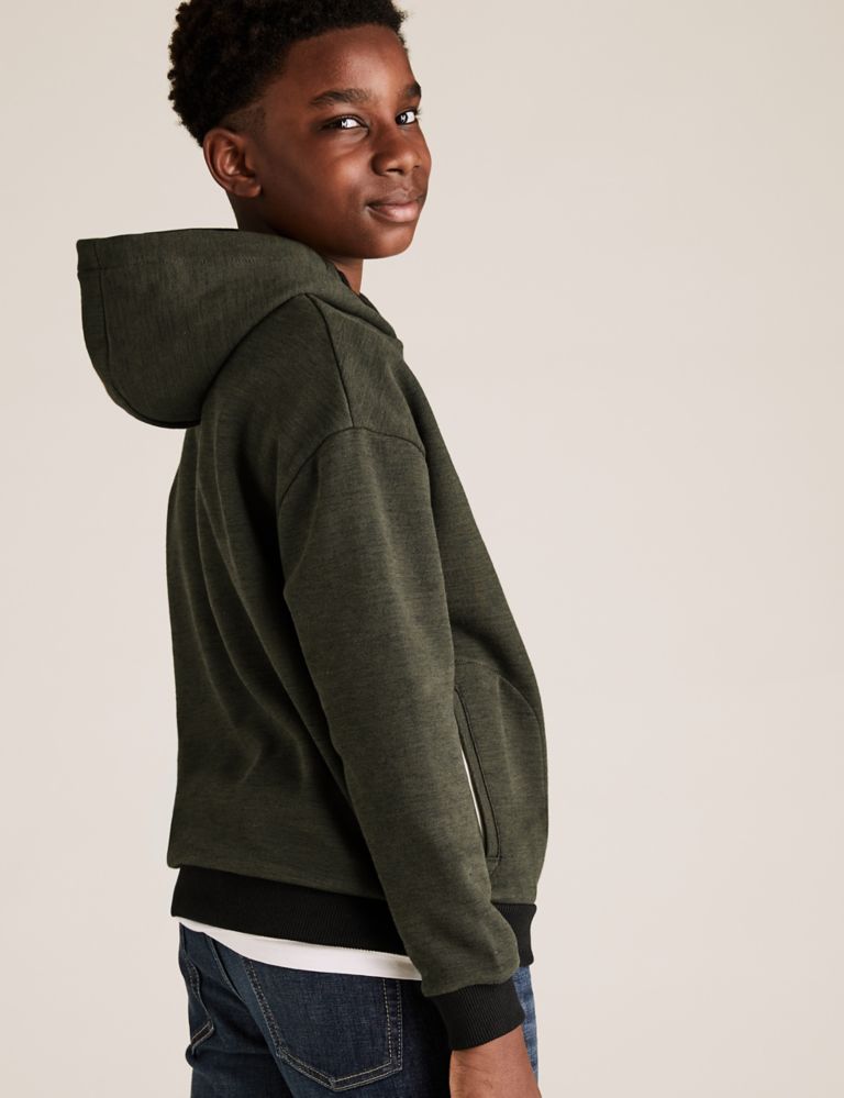 Cotton Rich Borg Lined Hoodie (6-16 Yrs) 4 of 4