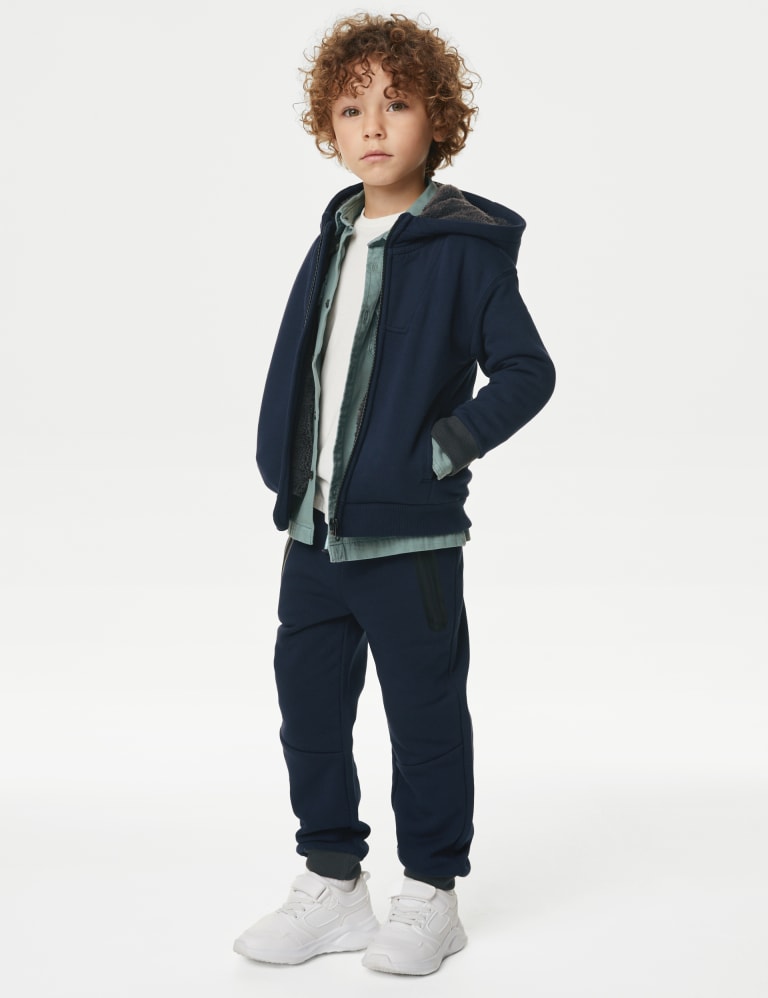 Boys borg hoodie best sale