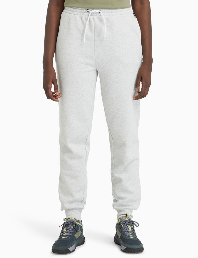 Cotton Rich Brushed Cuffed Tapered Joggers 1 of 4