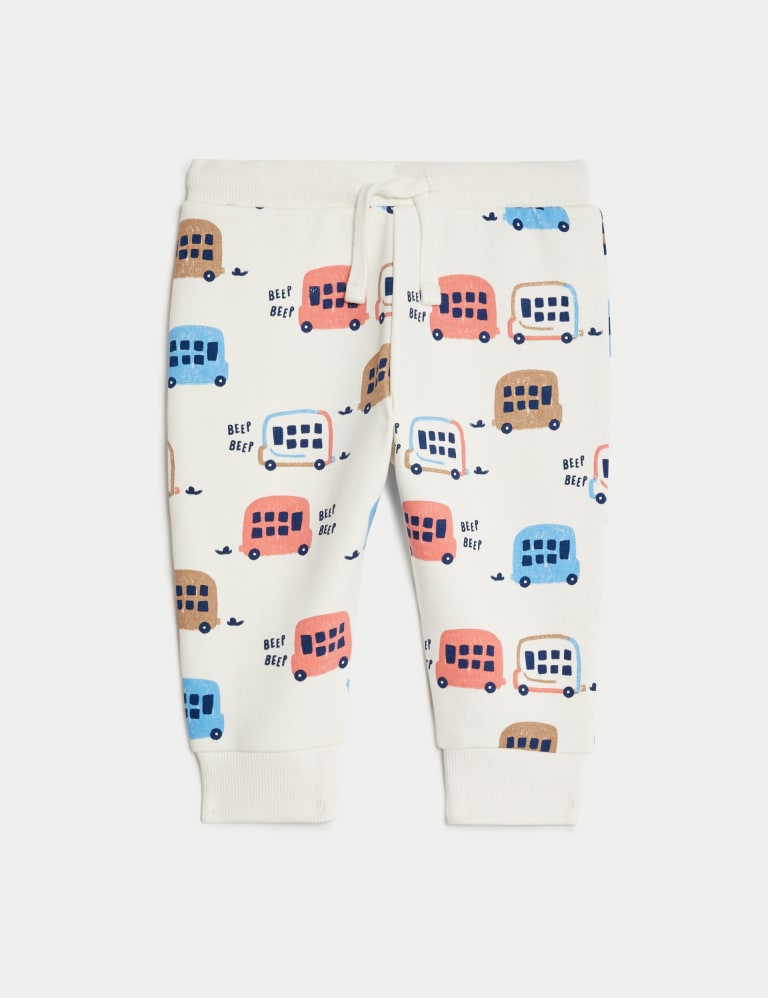 Cotton Rich Bus Joggers 0 3 Yrs M S Collection M S