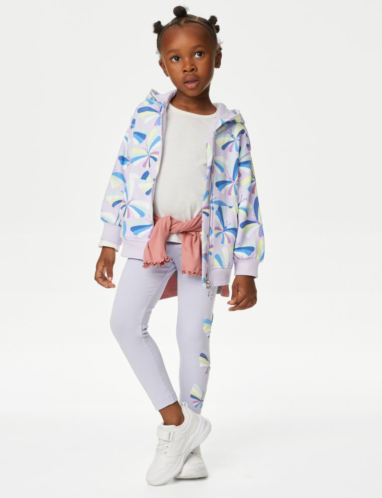 Freeze Girl/Juniors Sweatshirt Butterfly White Tie Dye Size S Top Pre-owned