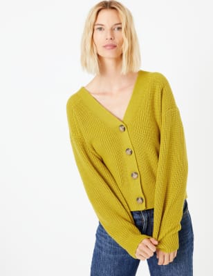 marks and spencer cream cardigan