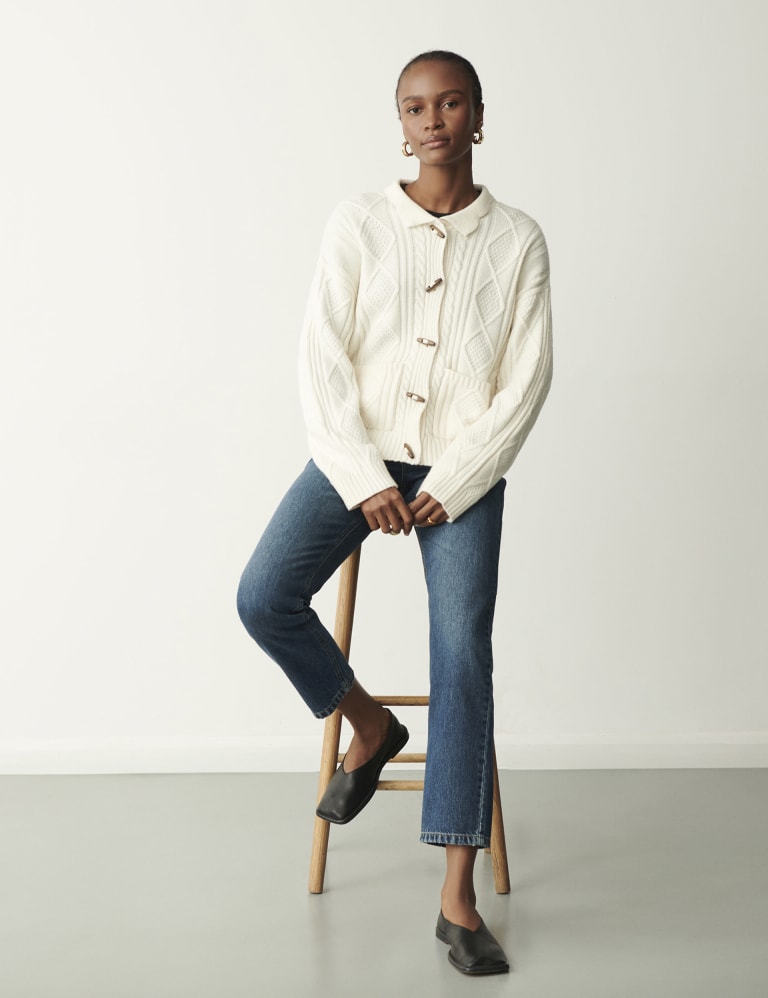 Collared shirt sales and cardigan