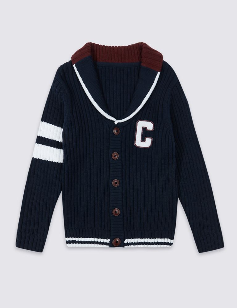 Cotton Rich Cardigan (3-16 Years) 2 of 4