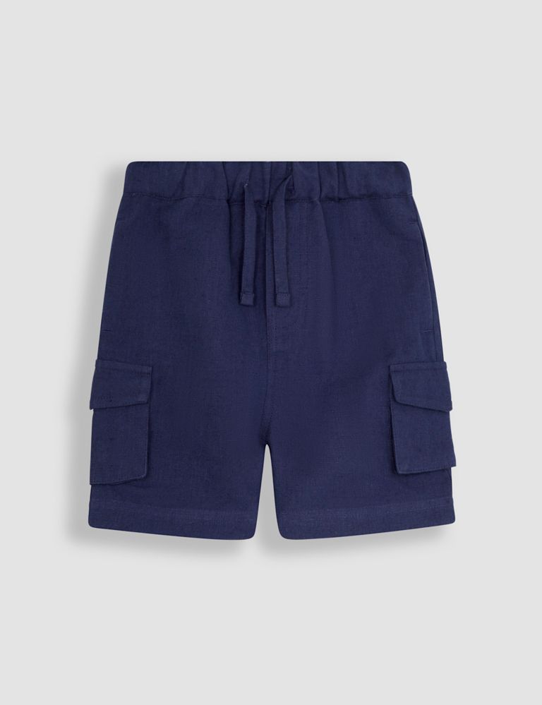 Cotton Rich Cargo Shorts (1-7 Yrs) 1 of 3