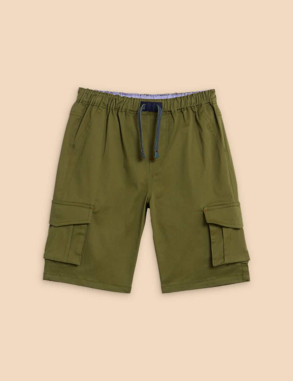 Cotton Rich Cargo Shorts (3-10 Yrs) 1 of 2