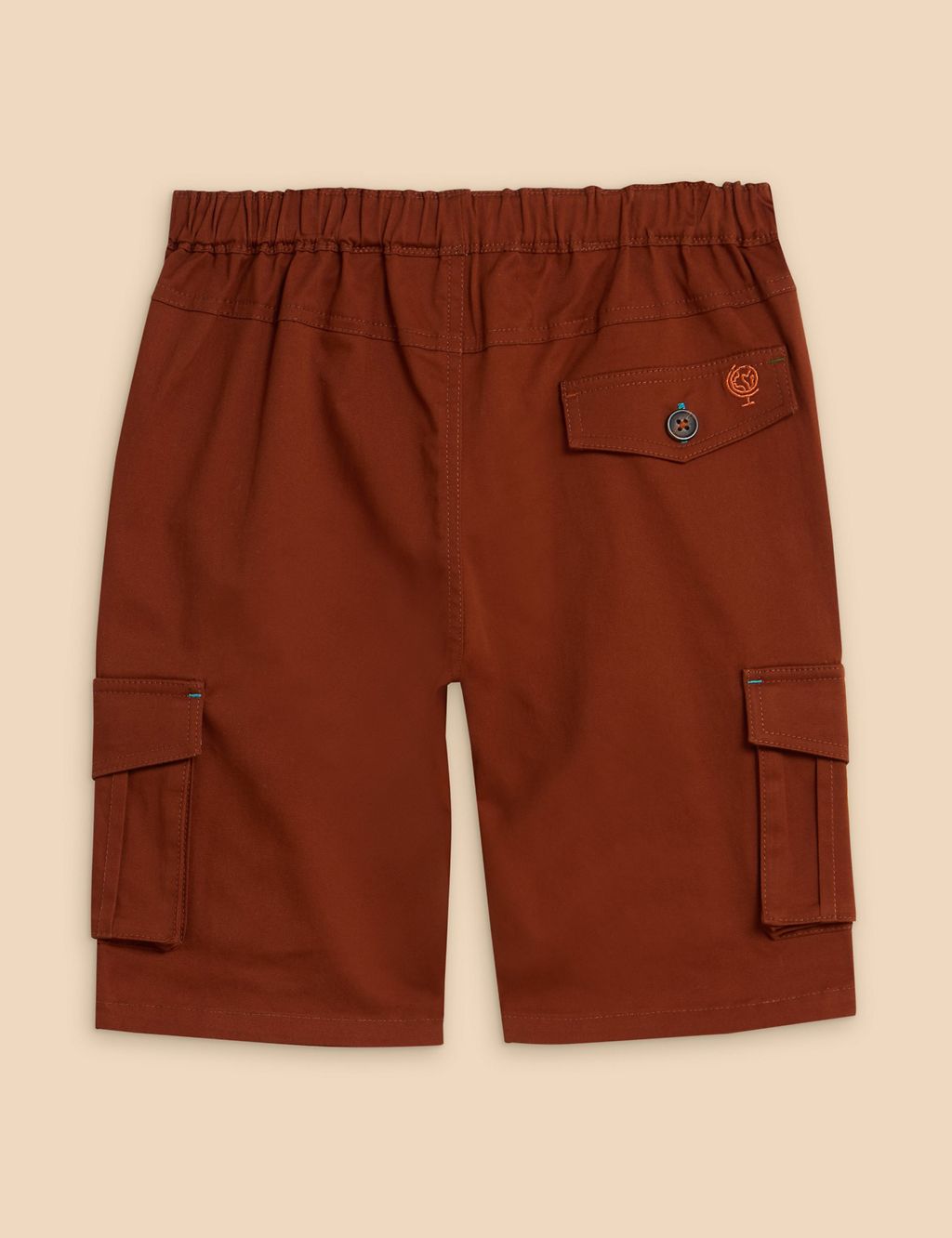 Cotton Rich Cargo Shorts (3-10 Yrs) 1 of 3