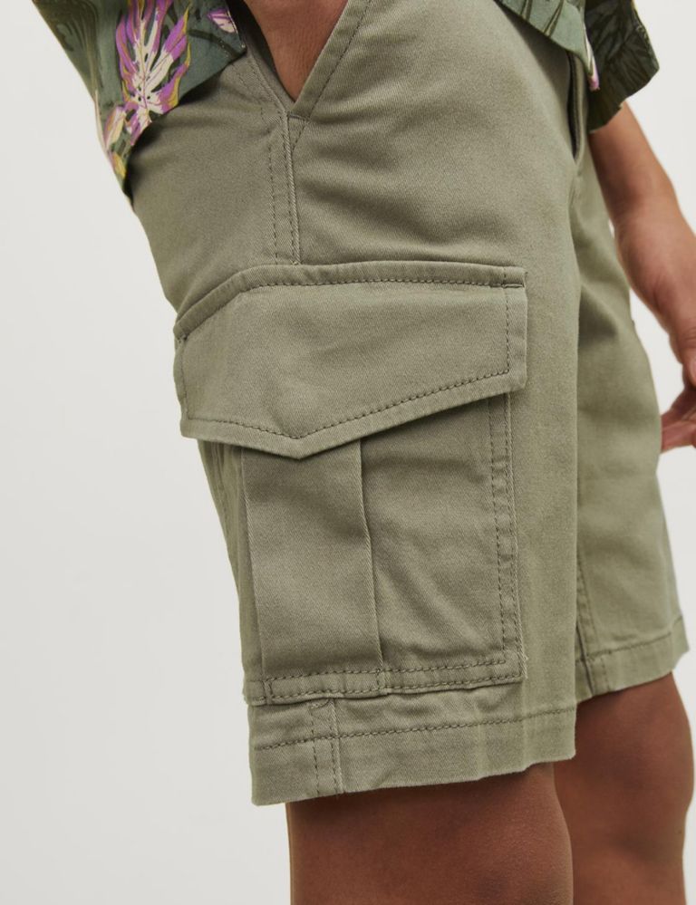 Cotton Rich Cargo Shorts (8-16 Yrs) 5 of 7