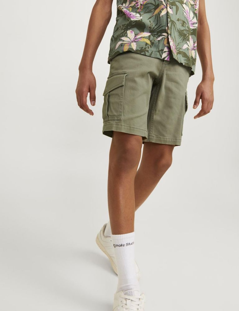 Cotton Rich Cargo Shorts (8-16 Yrs) 6 of 7