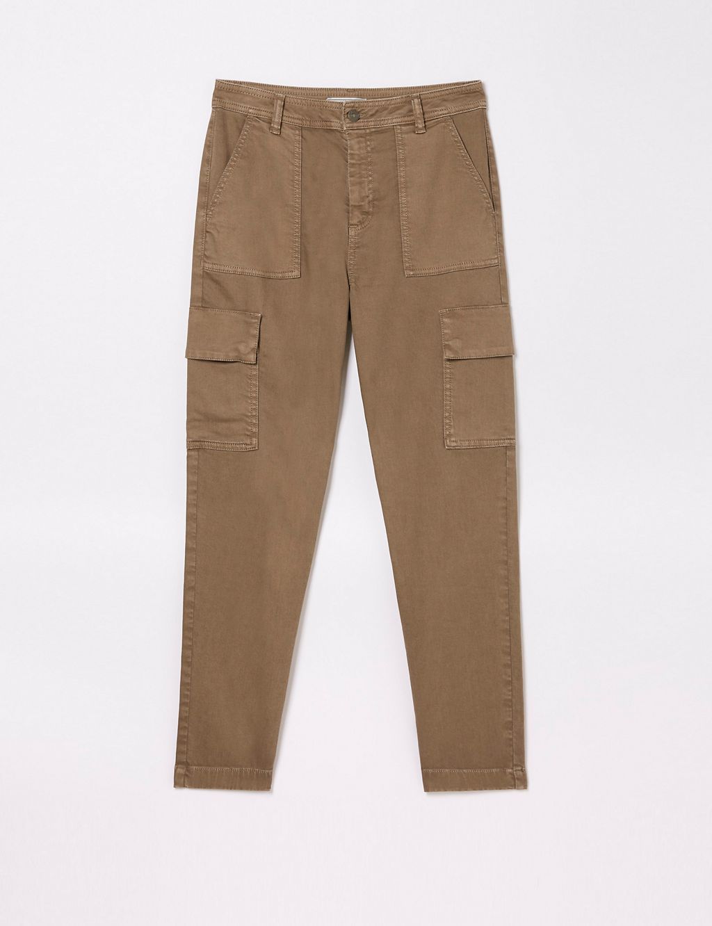Cotton Rich Cargo Tapered Chinos 1 of 4