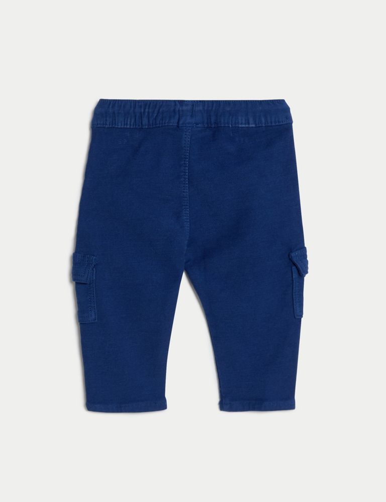 Cotton Rich Cargo Trousers (0-3 Yrs) 2 of 3