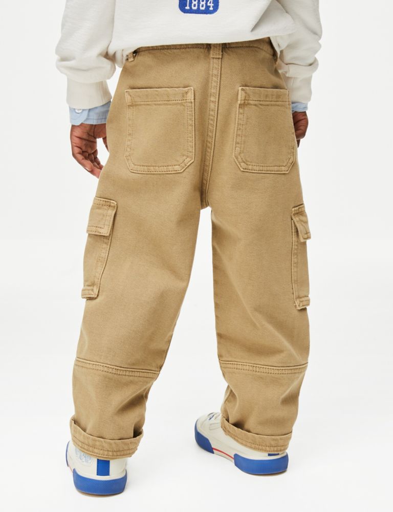 Cotton Rich Cargo Trousers (2-8 Yrs) 5 of 5