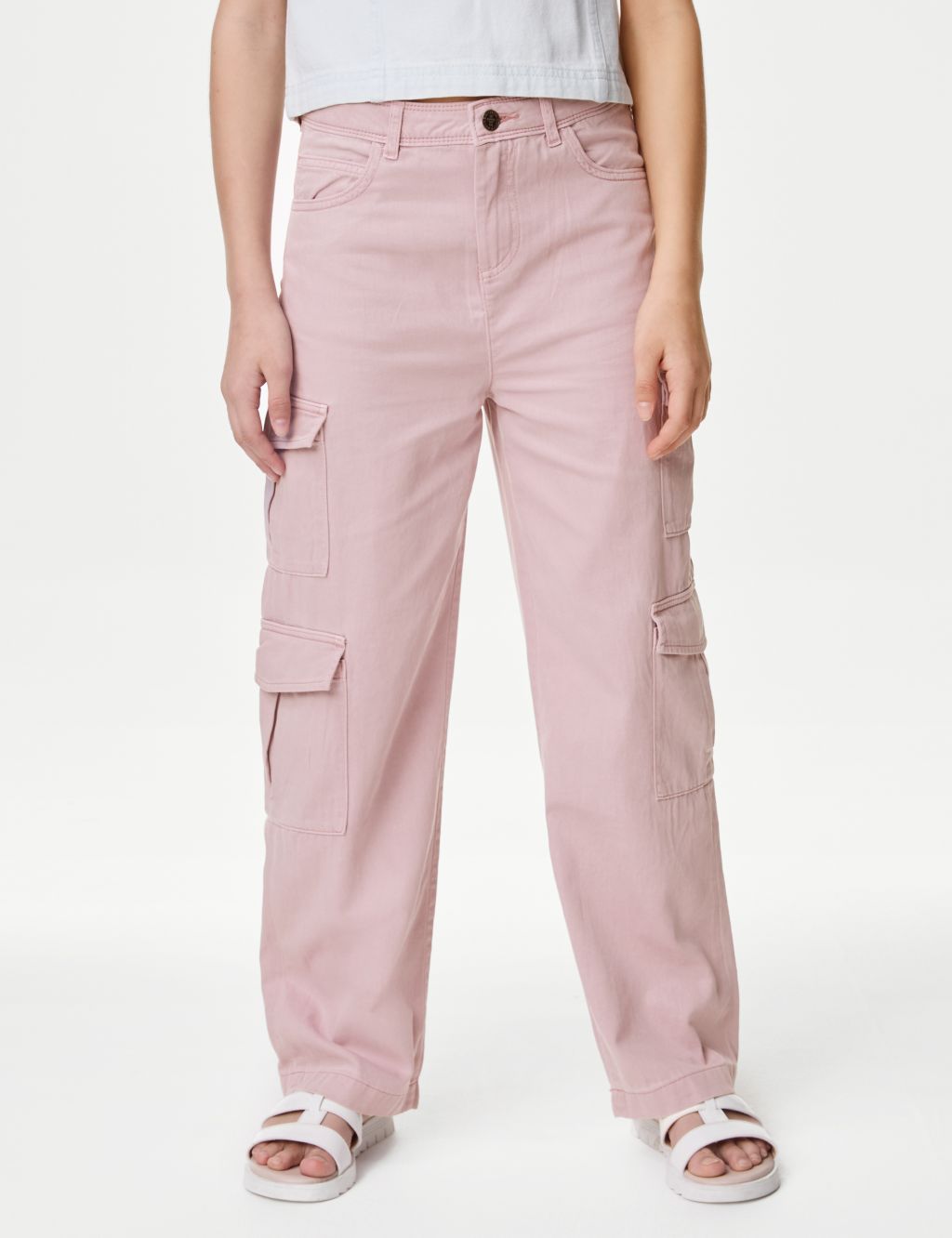 Cotton Rich Cargo Trousers (6-16 Yrs) 4 of 5