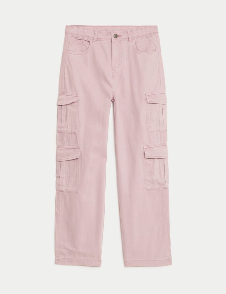Cotton Rich Cargo Trousers (6-16 Yrs) 2 of 5