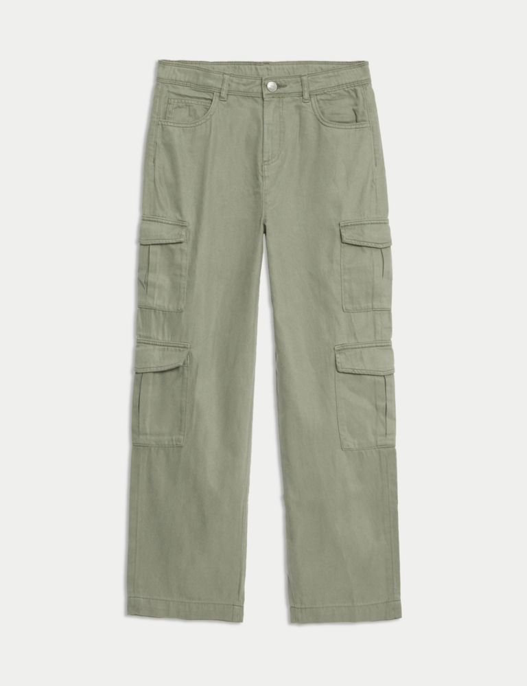 Cotton Rich Cargo Trousers (6-16 Yrs) 3 of 6