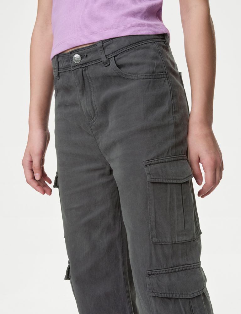 Cotton Rich Cargo Trousers (6-16 Yrs) 3 of 5