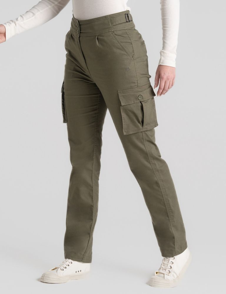 Cotton Rich Cargo Trousers 1 of 8