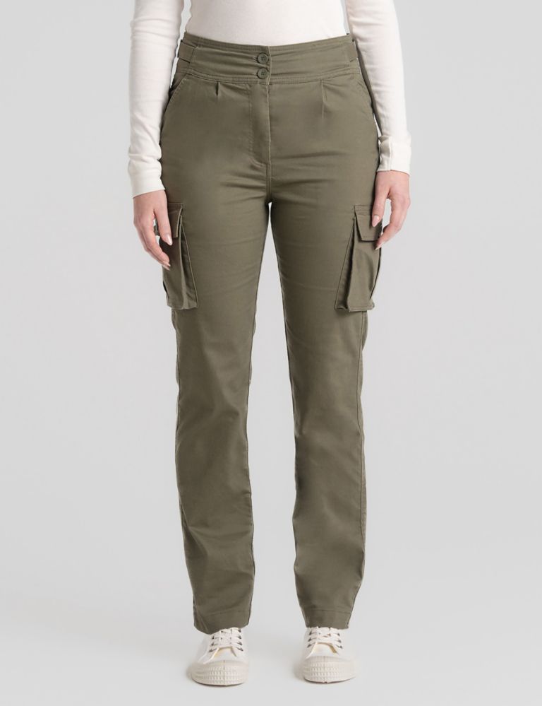 Cotton Rich Cargo Trousers 3 of 8