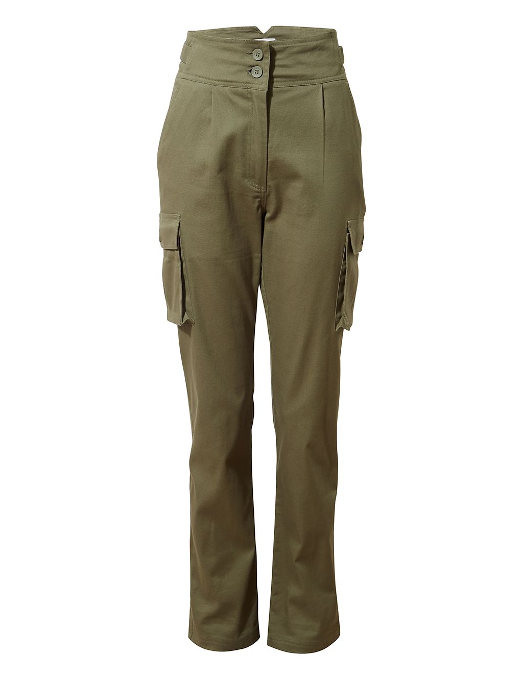 Cotton Rich Cargo Trousers 1 of 8