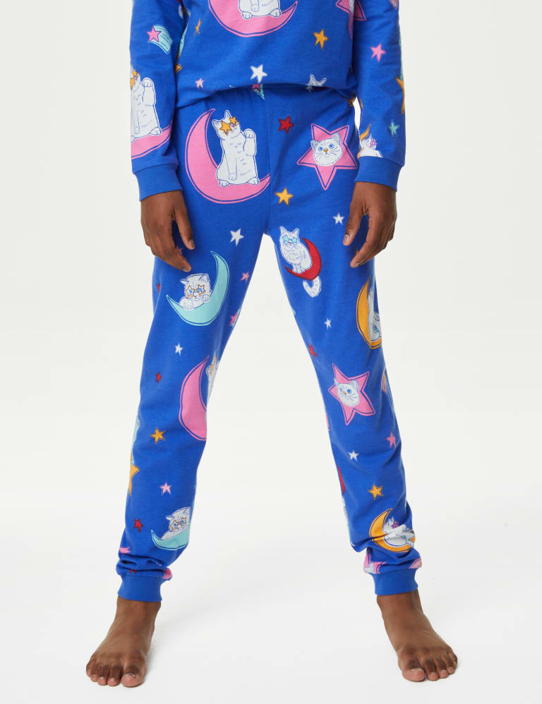 Kids clearance cat pyjamas