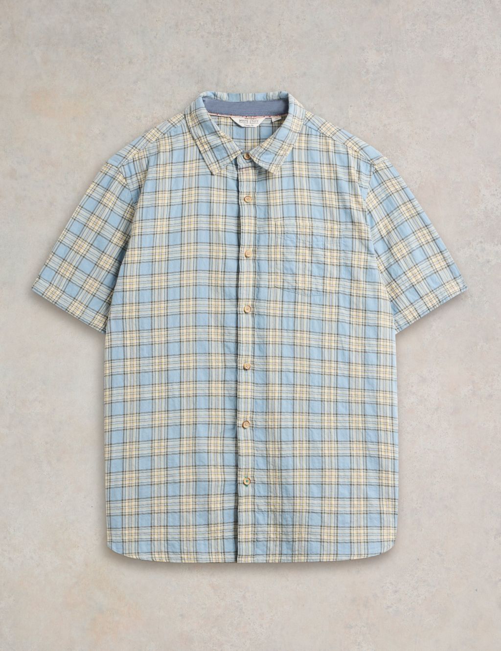Cotton Rich Check Flannel Shirt 1 of 6