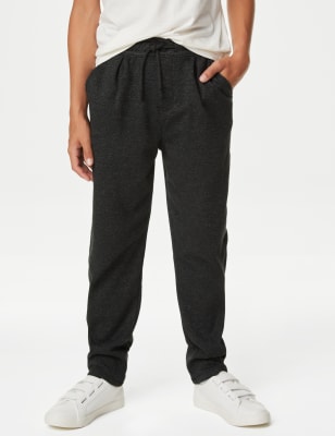 Checked joggers discount