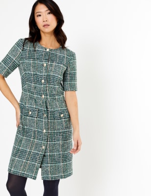 Tartan dress hotsell marks and spencer