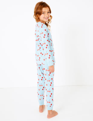 Cherry Print Pajamas