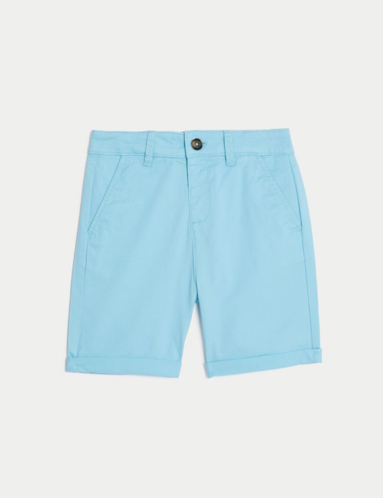 Cotton Rich Chino Shorts (2-8 Yrs) 2 of 3