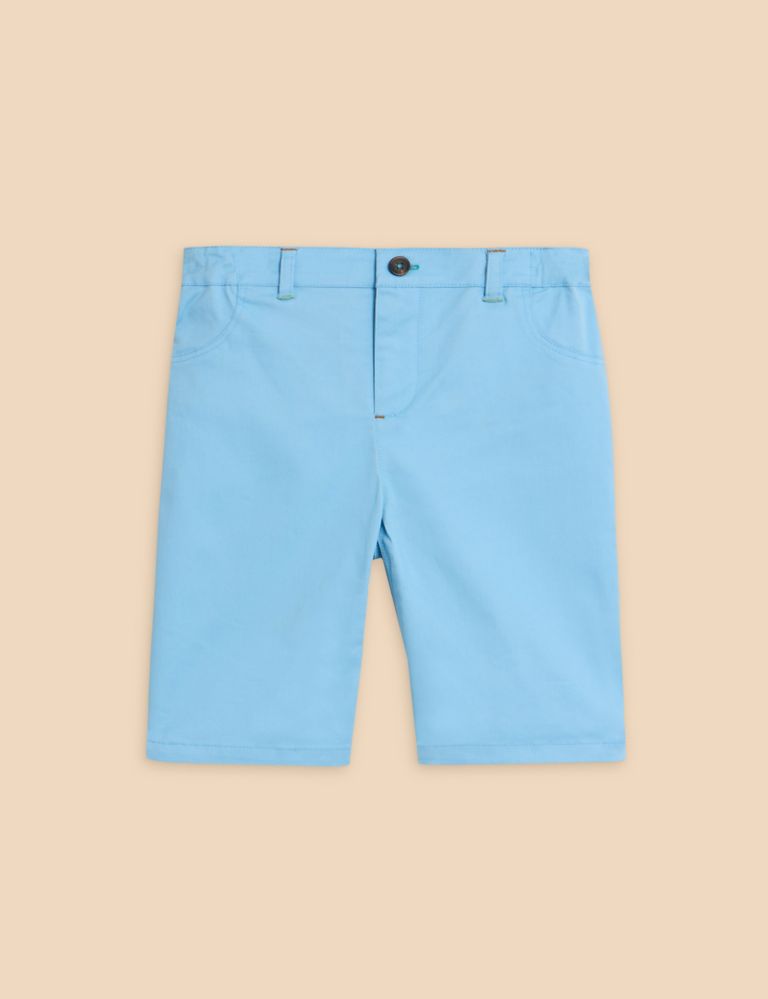 Cotton Rich Chino Shorts (3-10 Yrs) 1 of 3
