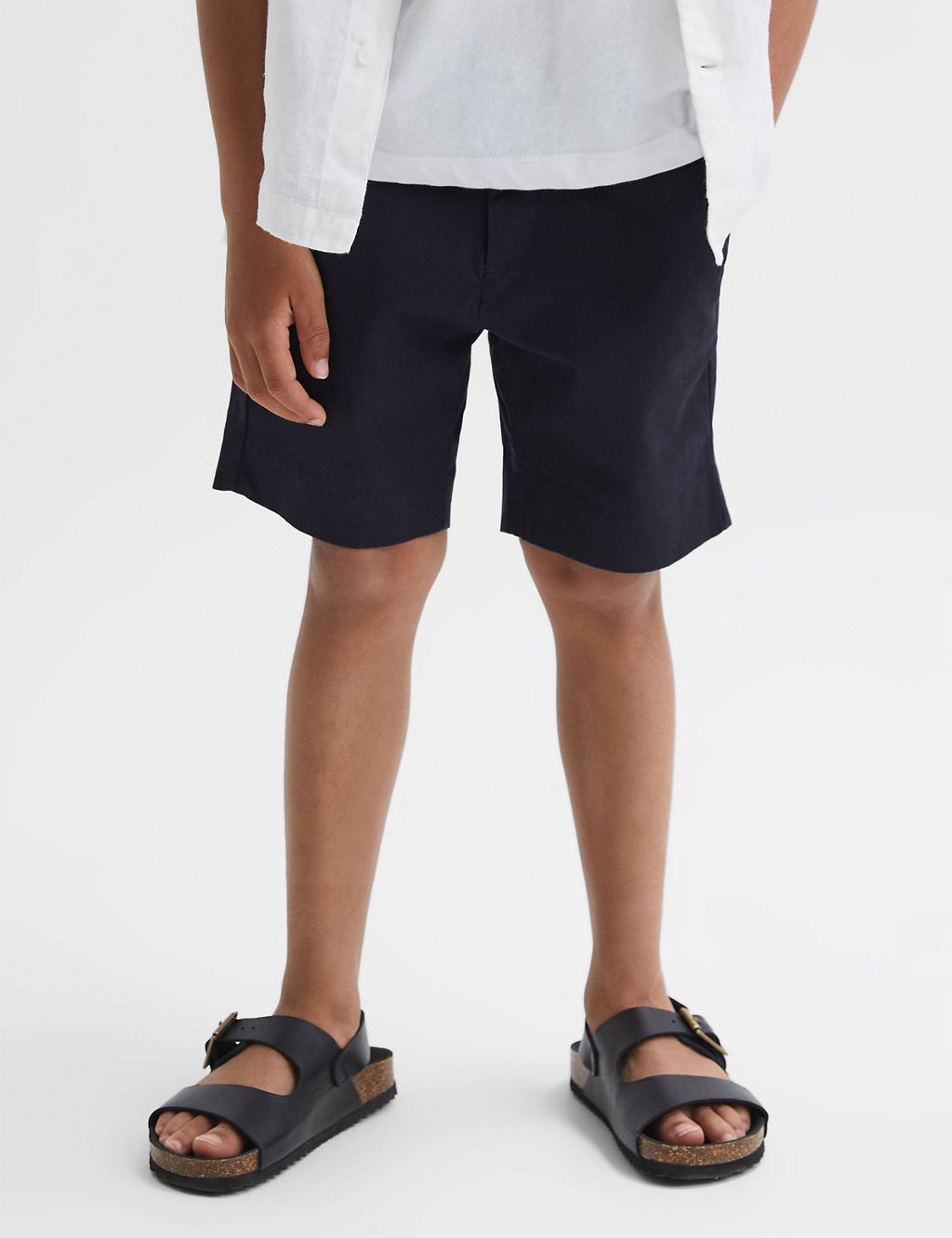 Cotton Rich Chino Shorts (3-14 Yrs) 2 of 3