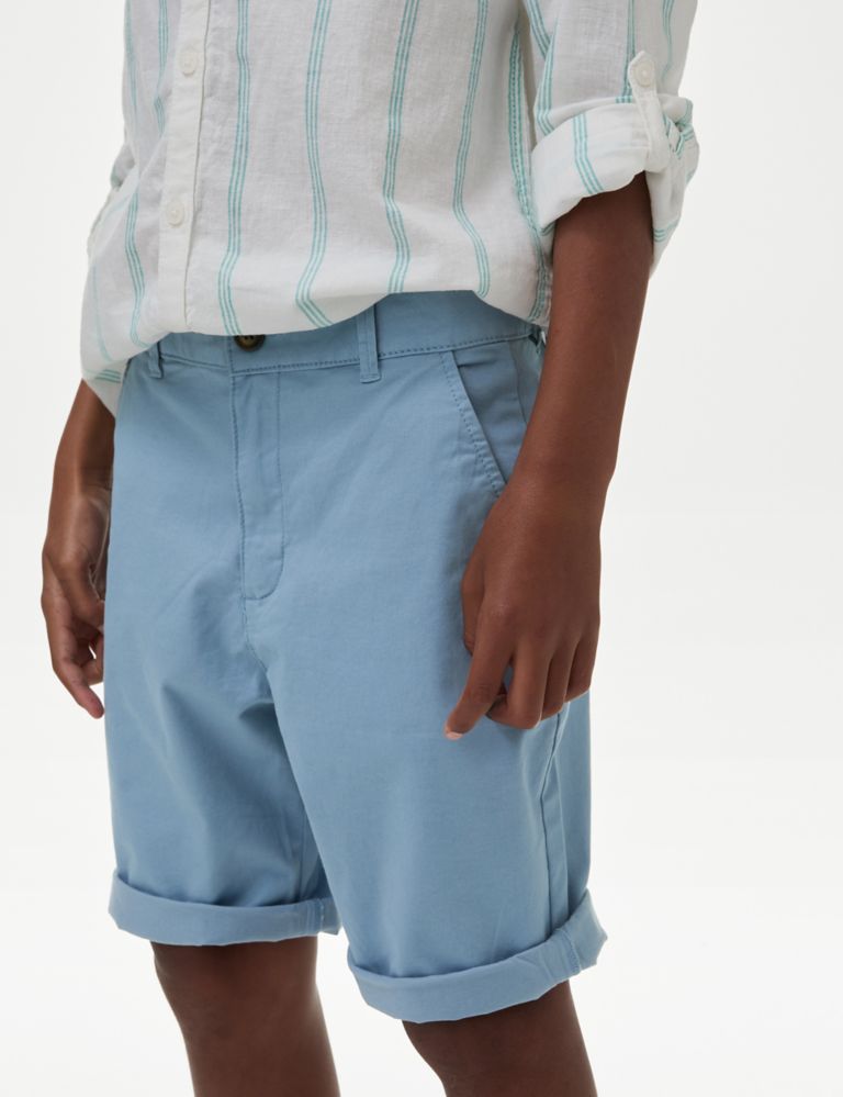 Cotton Rich Chino Shorts (6-16 Yrs) 3 of 5