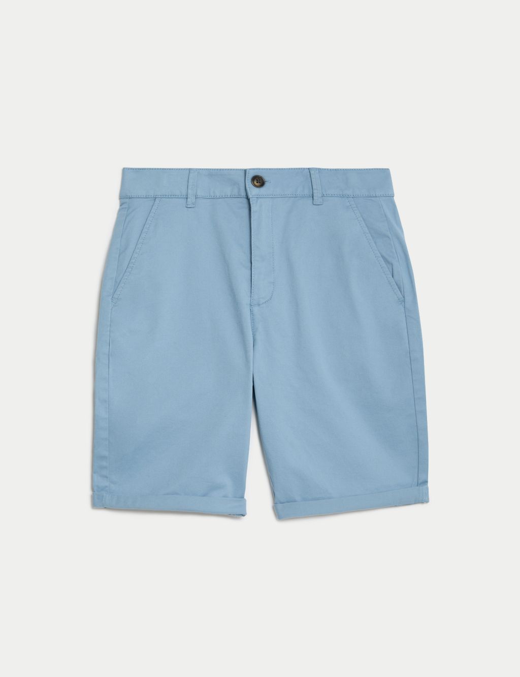 Cotton Rich Chino Shorts (6-16 Yrs) 1 of 5