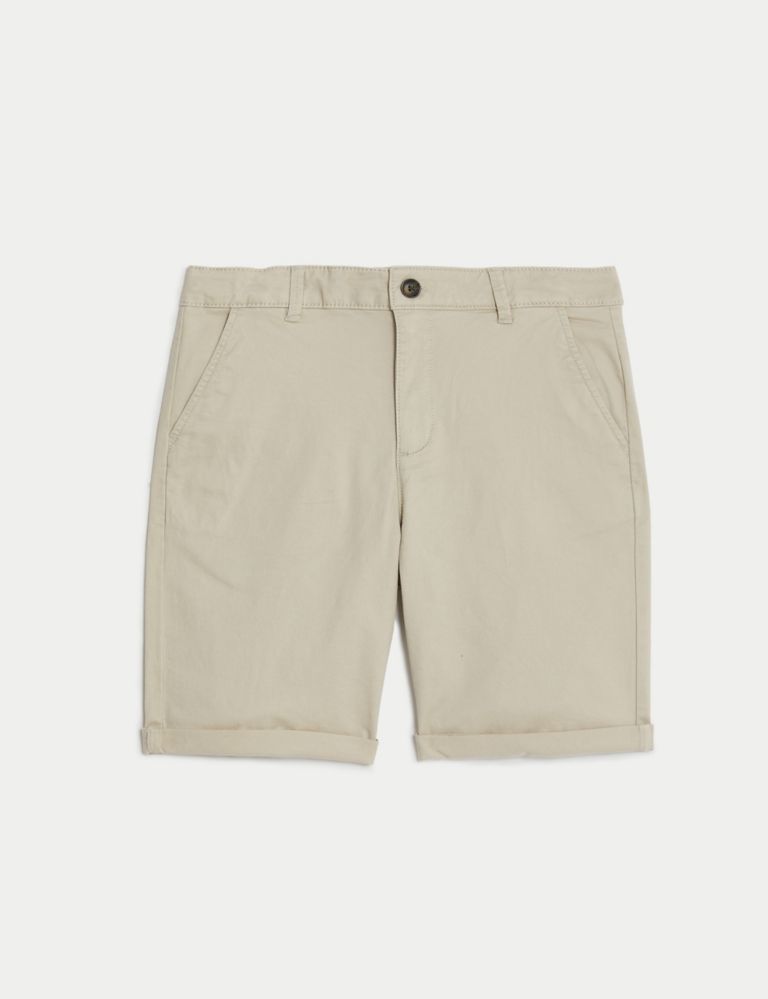 Cotton Rich Chino Shorts (6-16 Yrs) | M&S Collection | M&S