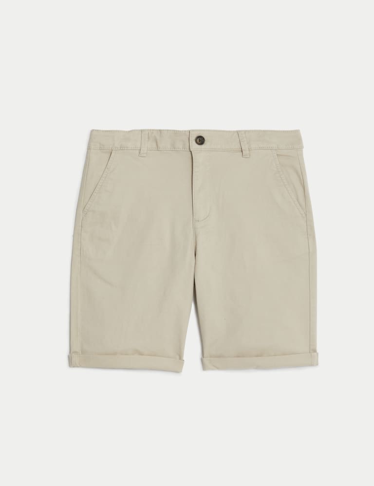 Cotton Rich Chino Shorts (6-16 Yrs) 2 of 5