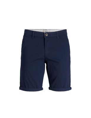 Cotton Rich Chino Shorts (8-16 Yrs) Image 2 of 7