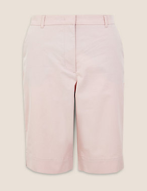 Cotton Rich Chino Shorts Image 2 of 5