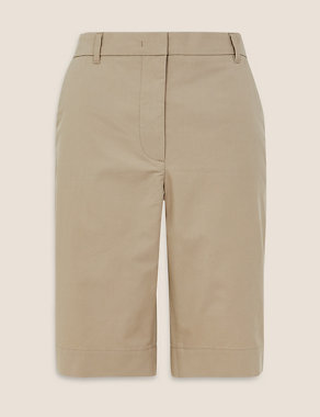 Cotton Rich Chino Shorts Image 2 of 6