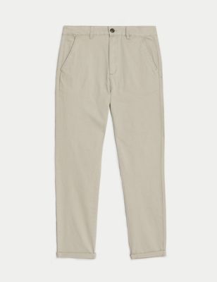 Cotton Rich Chinos (6-16 Yrs) Image 2 of 5