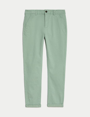 Cotton Rich Chinos (6-16 Yrs) Image 2 of 6